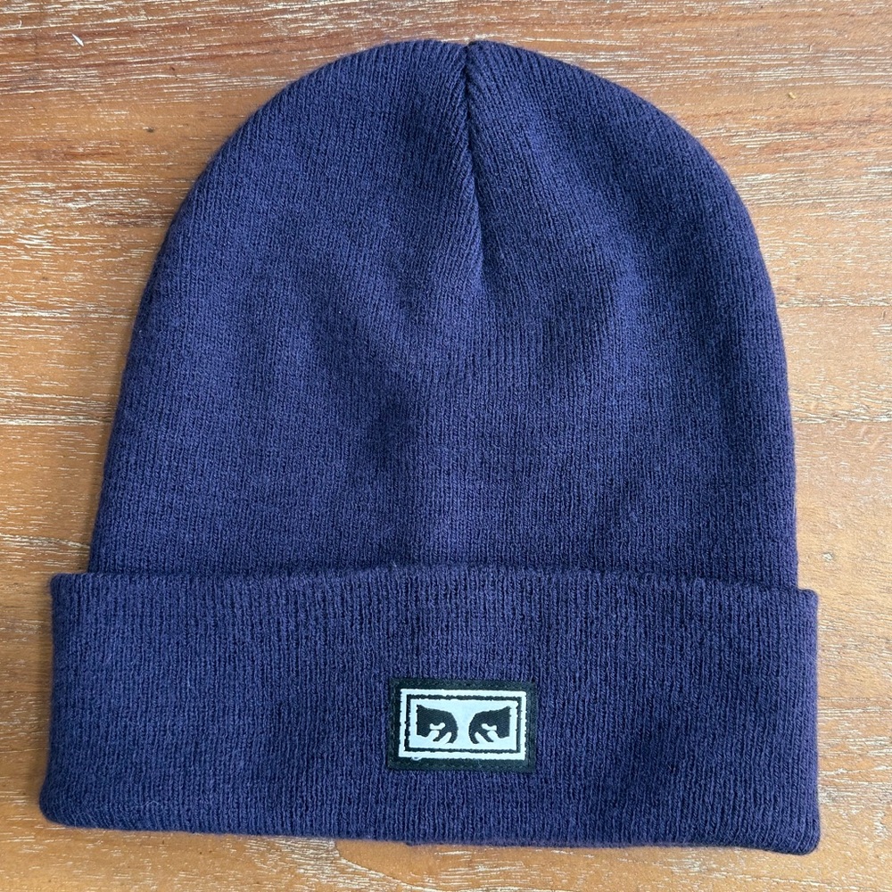 Obey Dark Purple/Blue Beanie